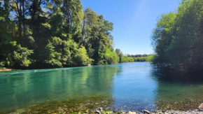 Casa con acceso privado al río